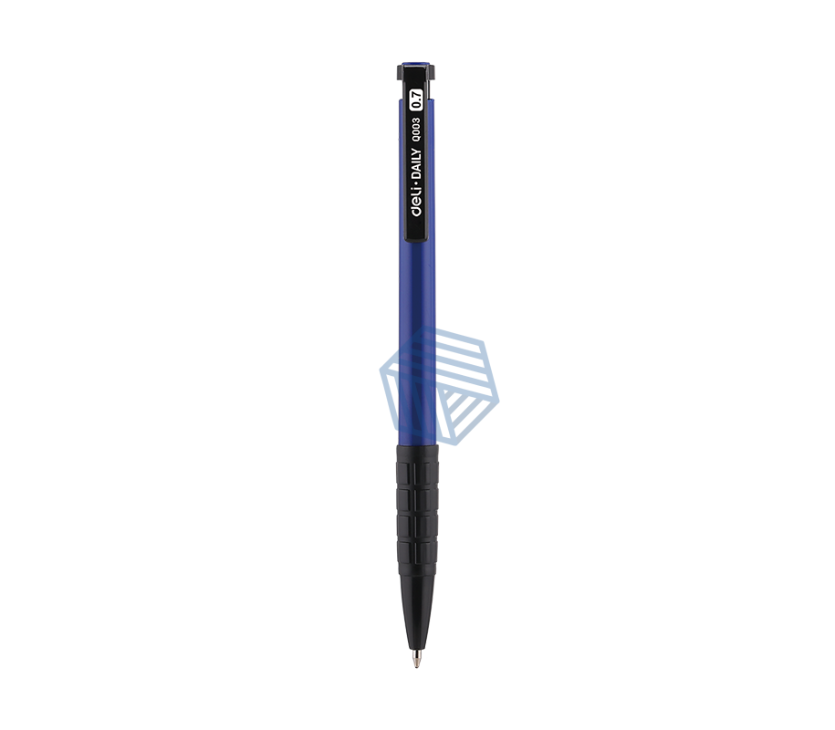 კალამი ბურთულიანი 0.7MM ლურჯი DELI Q00330