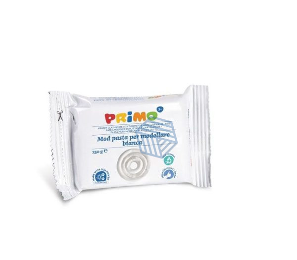 საძერწი თიხა WHITE MODELLING CLAY. BLOCK OF 250 GR 2855MOD250B