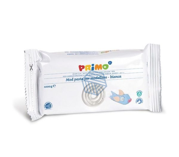 საძერწი თიხა WHITE MODELLING CLAY. BLOCK OF 1 KG 2856MOD1000B