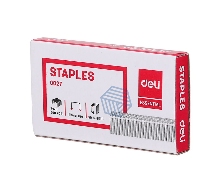 სტეპლერის ტყვია N23/10  500 ც DELI 900159