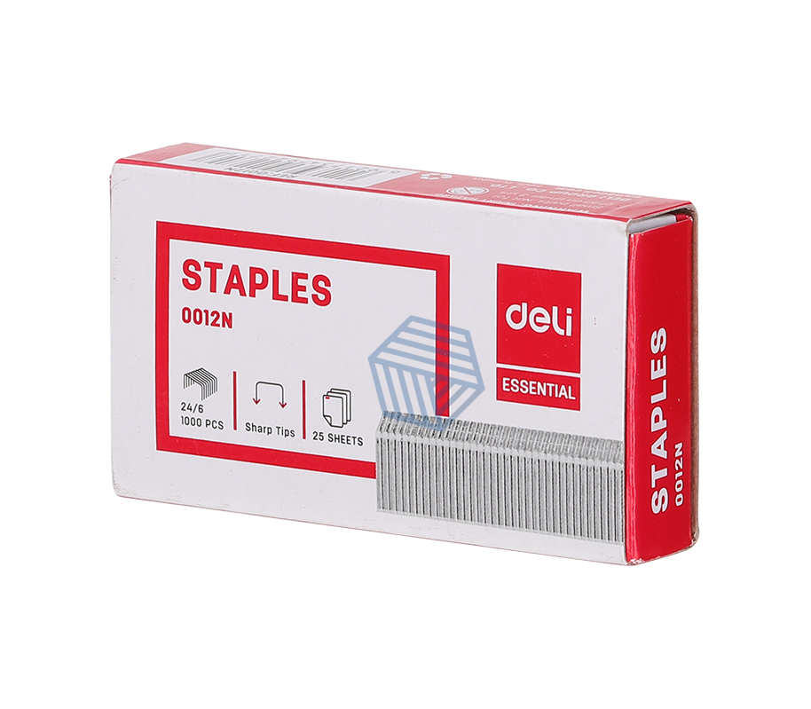 სტეპლერის ტყვია დიდი N24/6 1000ც DELI 900128