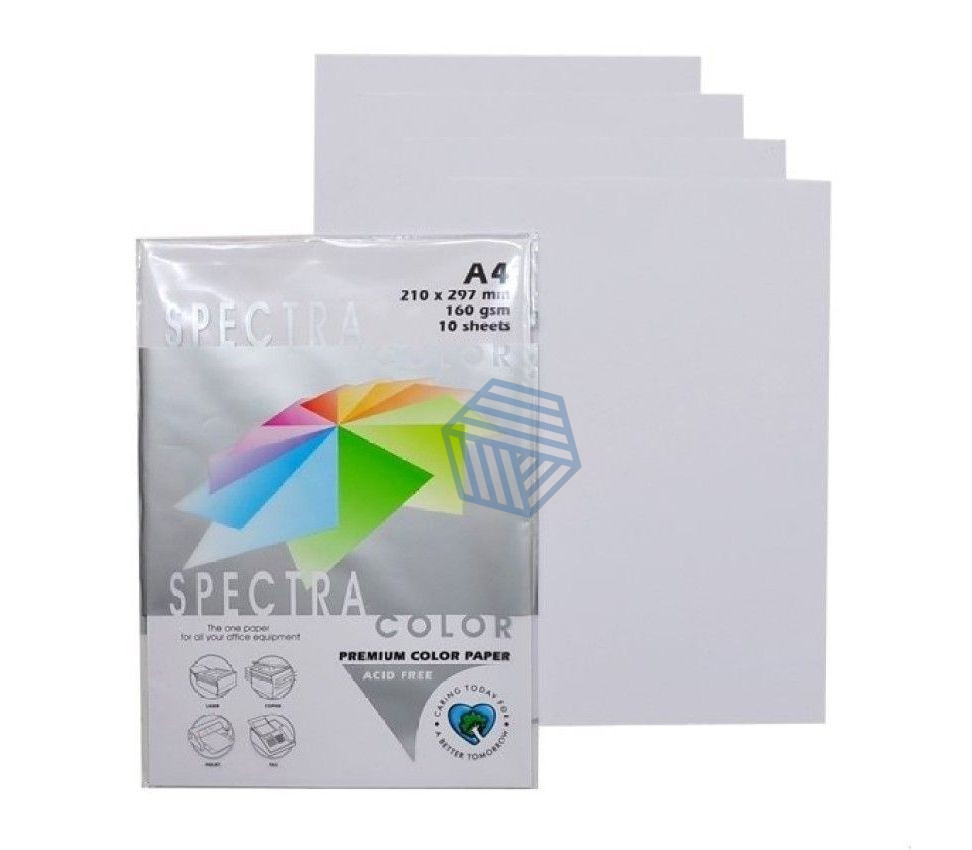 საბეჭდი ქაღალდი A4 160გრ 250(ფურც) 108 BRIGHT WHITE 250/108