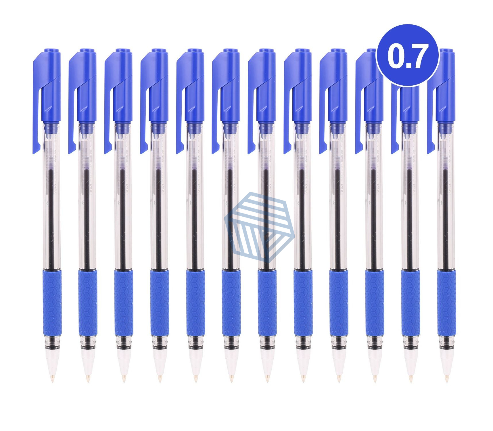 კალამი ბურთულიანი BULLET TIP 0.7MM BLUE Q01630,DELI