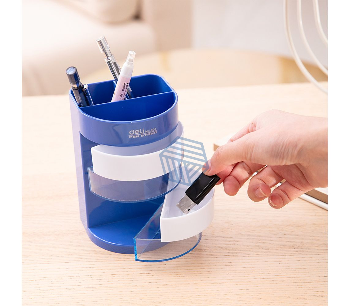კალმების ჩასადები პლასტიკური DELI STATIONERY E904