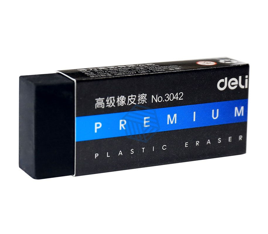 ფანქრის საშლელი 60×24×12MM3042, PREMIUM DELI