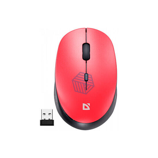 Defender უსადენო მაუსი MB-027 Red