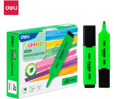 ტექსტ მარკერი GREEN,DELI EU366-GN