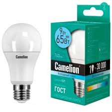 Camelion ლედ განათებით 17ვატი LED17-A65/865/E27 17 თბილი ნათება